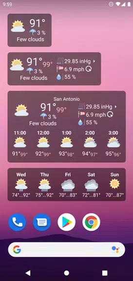 WhatWeather - Weather Station 스크린샷 1
