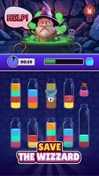 Magic Sort: Water Sort Puzzle 스크린샷 3