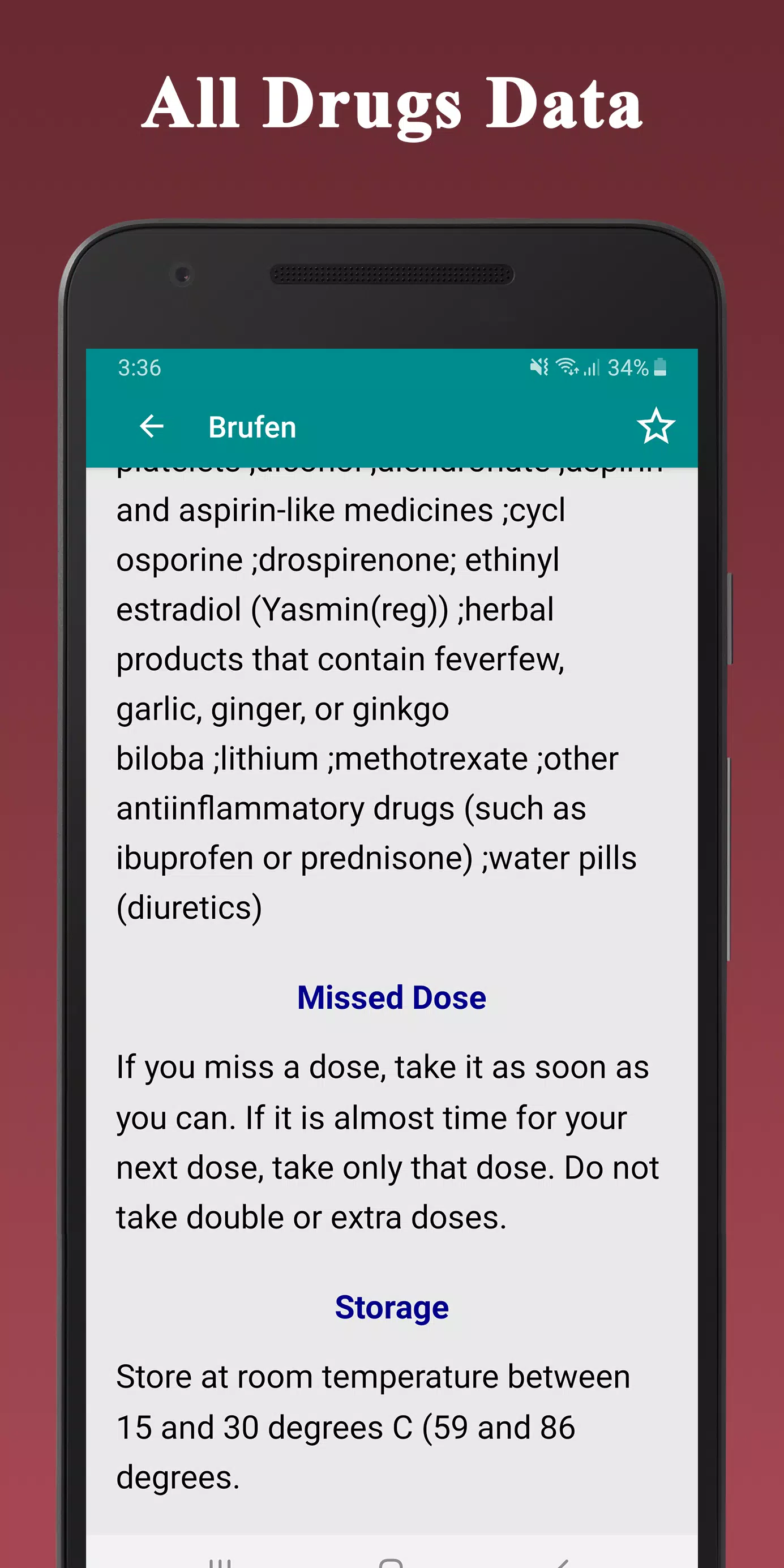 Medical Drugs Dictionary Guide Screenshot 4