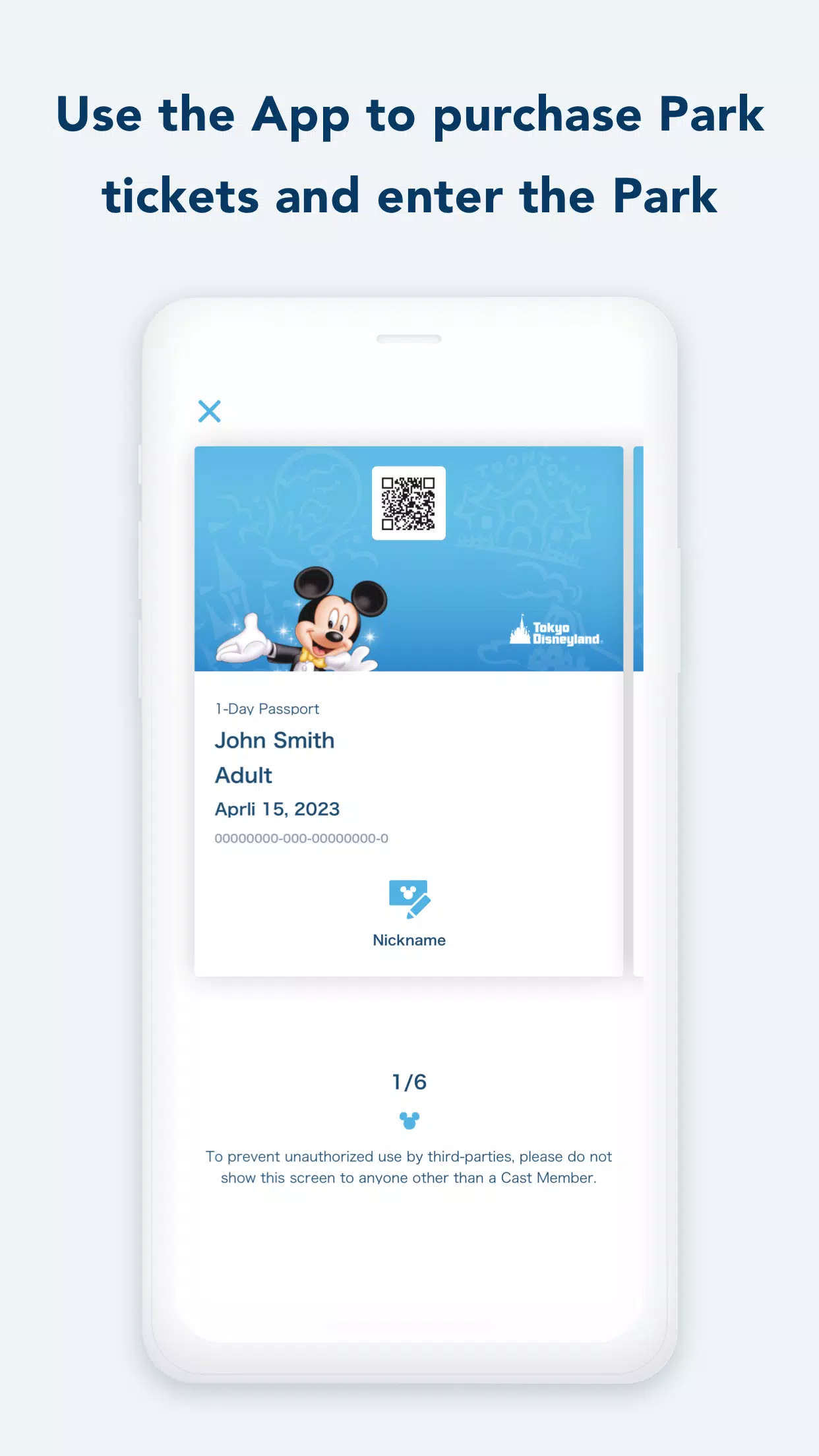 Schermata Tokyo Disney Resort App 2