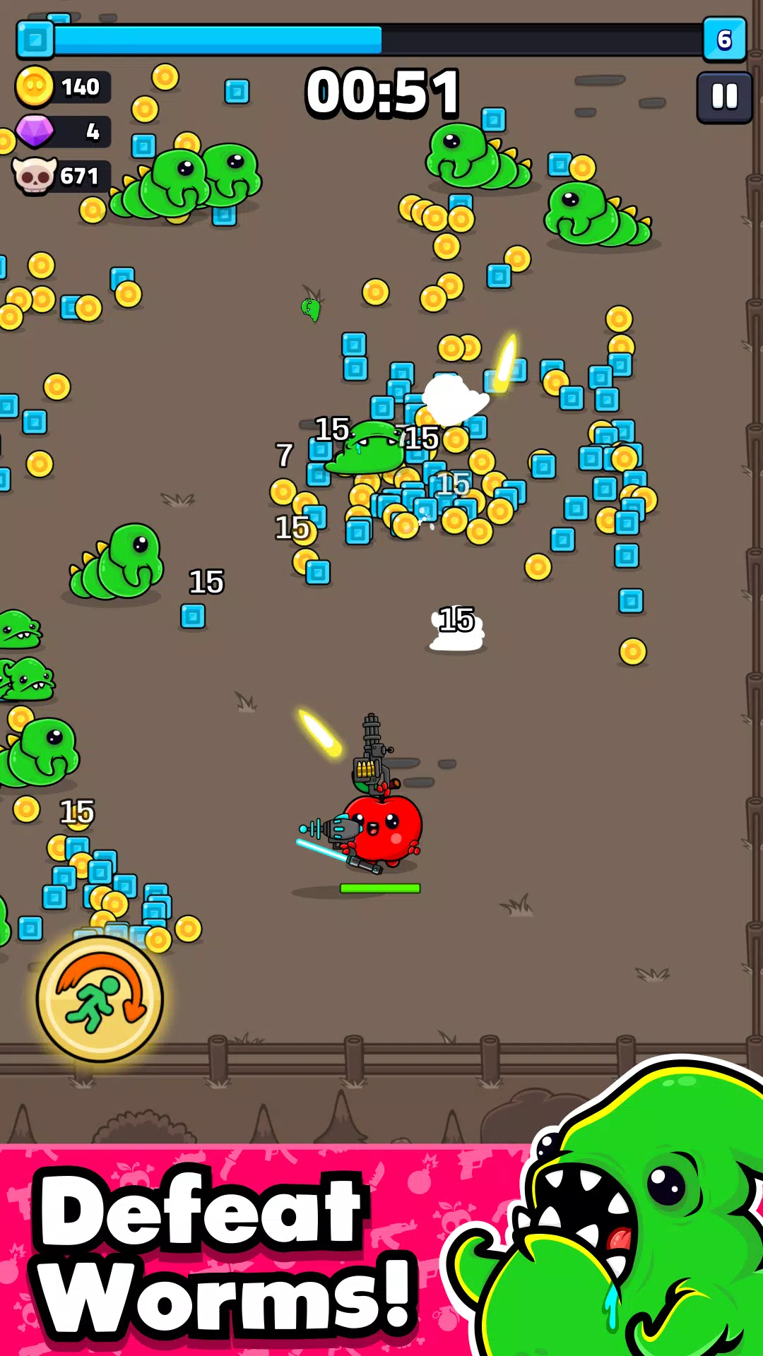 Schermata Apple Grapple 2