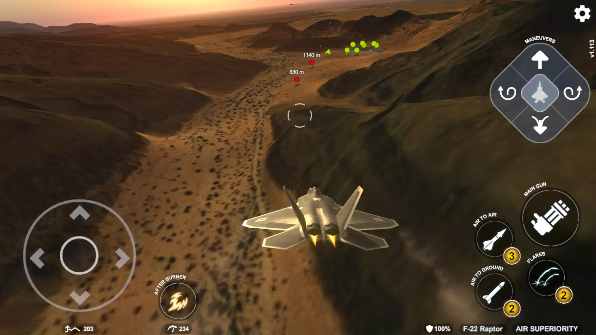 AeroMayhem PvP: Air Combat Ace ภาพหน้าจอ 1