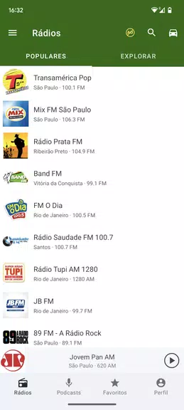 Rádio FM Brasil - FM Ao Vivo スクリーンショット 3
