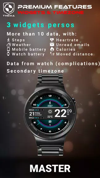 Schermata Master Watch Face 4