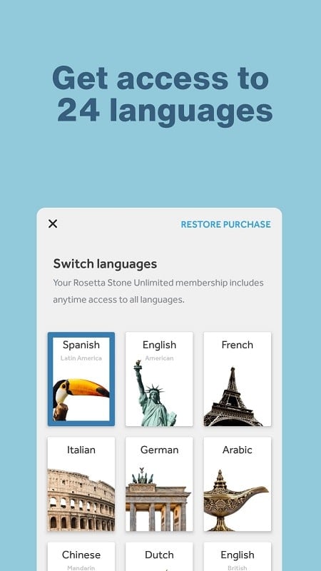 Rosetta Stone: Learn Languages স্ক্রিনশট 3