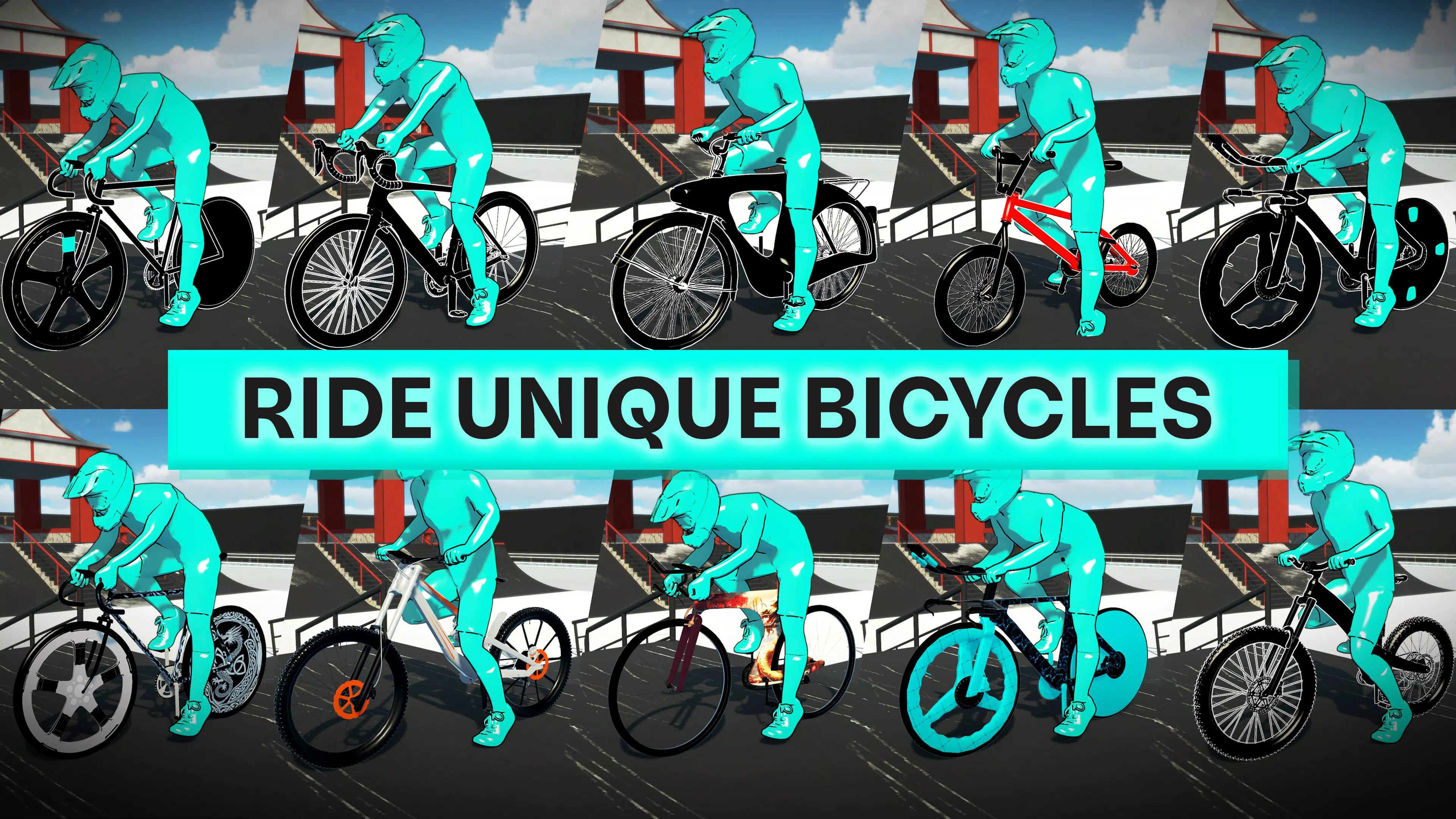 Bicycle Extreme Rider 3D Ekran Görüntüsü 3