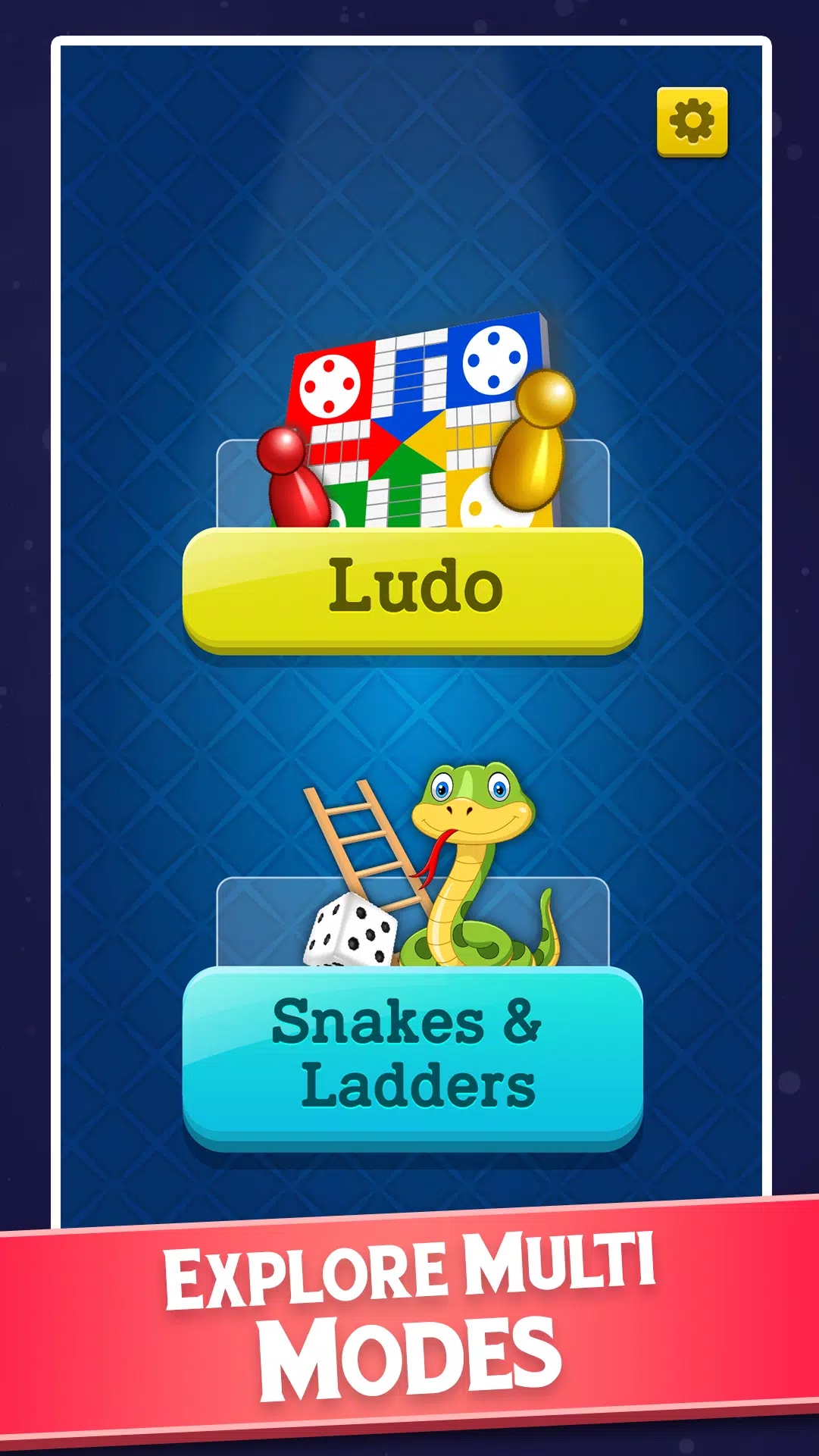 Snakes and Ladders - Ludo Game应用截图第1张