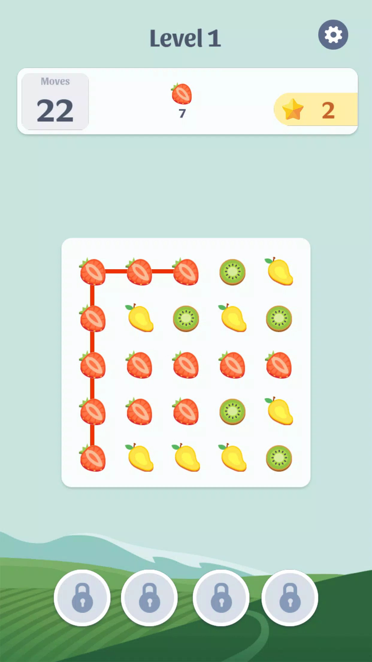 Schermata Fruit Game: Connect & Blast 4