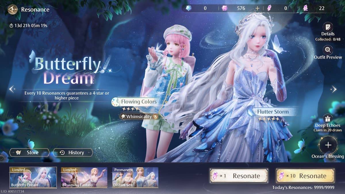 Infinity Nikki Gacha System: Neues Mitleidssystem erklärt