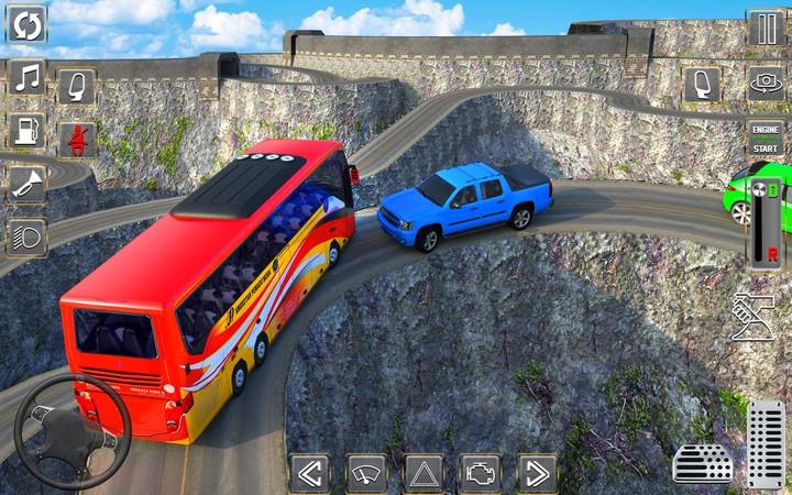 Uphill Offroad Bus Simulator Capture d'écran 3