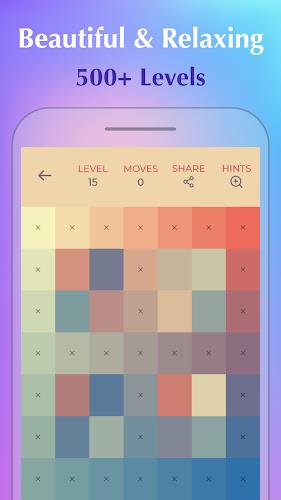 Color Puzzle:Offline Hue Games ภาพหน้าจอ 1