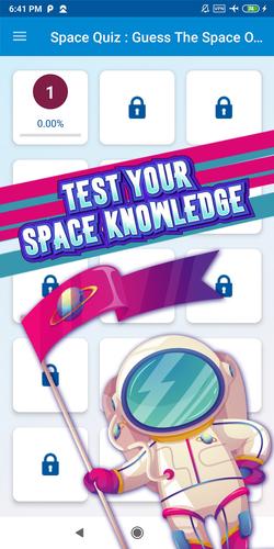 space quiz games Screenshot 2