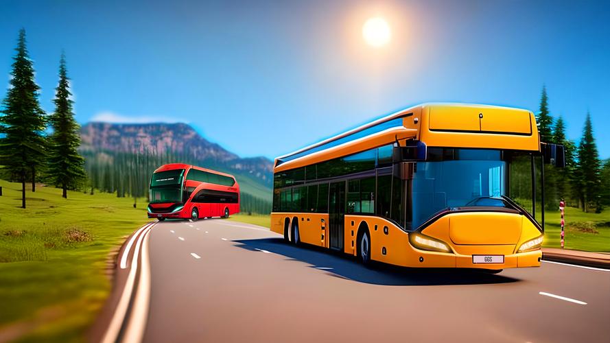 Bus Simulator Games: Bus Games Capture d'écran 3