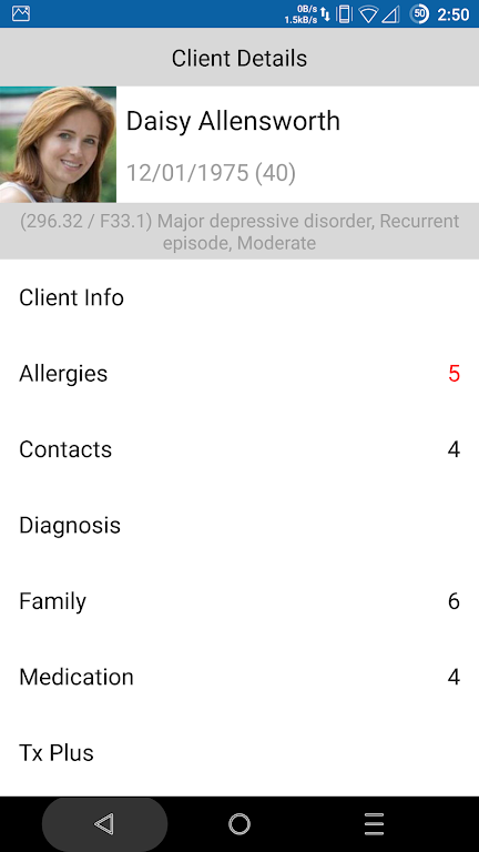 Credible Care Capture d'écran 3