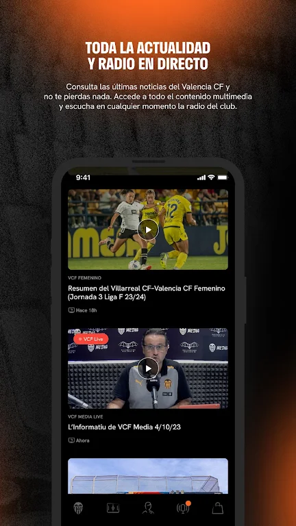Valencia CF - Official App应用截图第2张