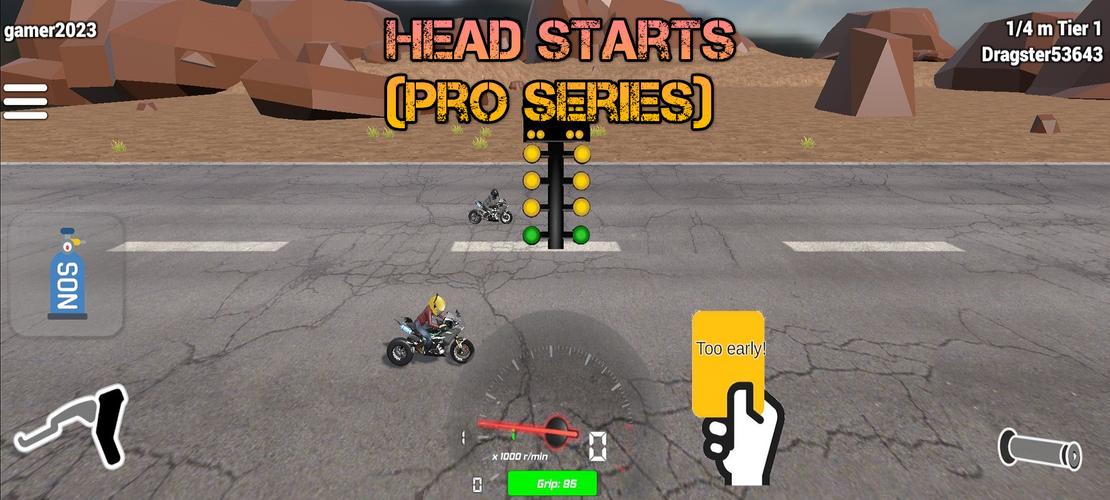 Drag Bikes 3 Screenshot 1