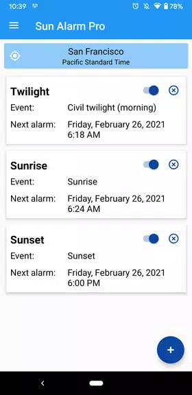 Sun Alarm应用截图第1张