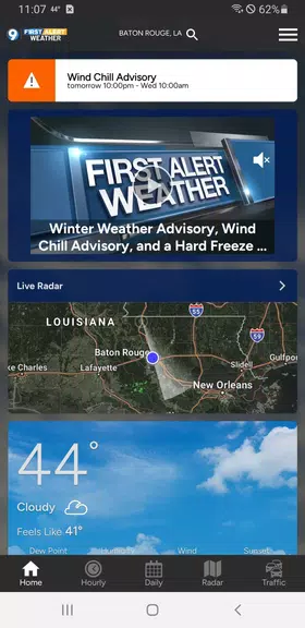 WAFB First Alert Weather स्क्रीनशॉट 1