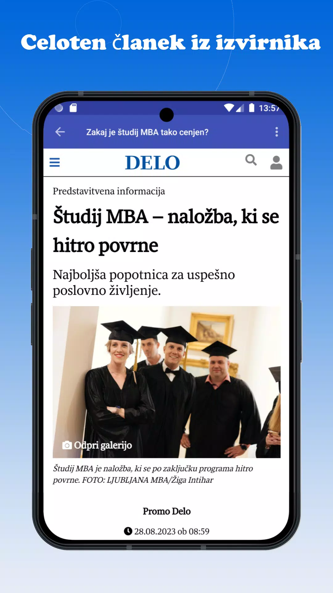 Slovenija Novice Capture d'écran 4