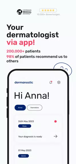 24/7 online dermatologist स्क्रीनशॉट 1