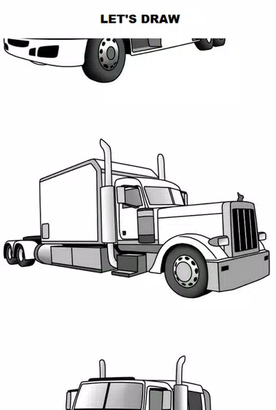 Draw Semi Trucks Скриншот 1