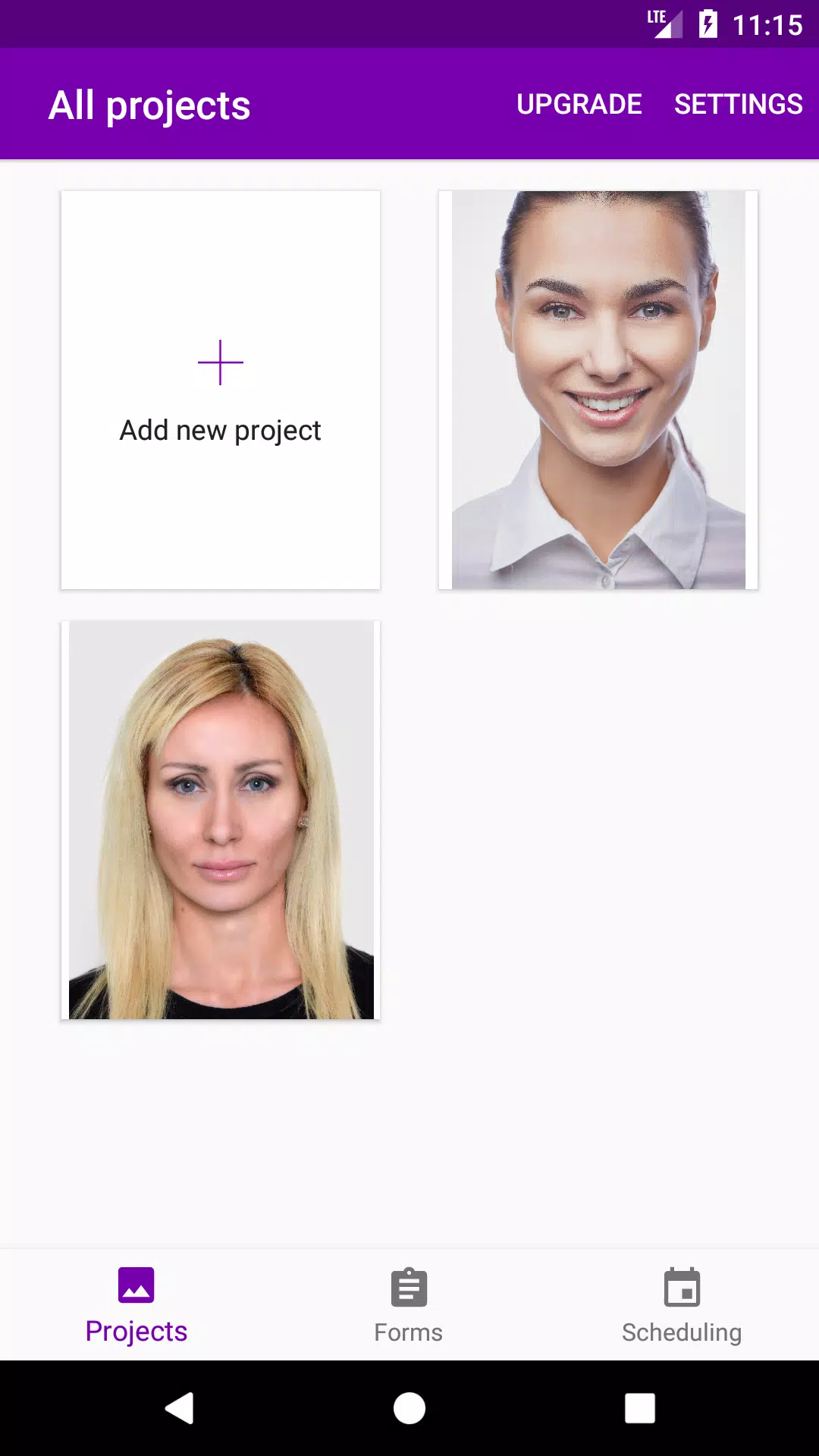 Microblading App Zrzut ekranu 1