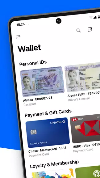 Folio: Digital Wallet App Captura de pantalla 1