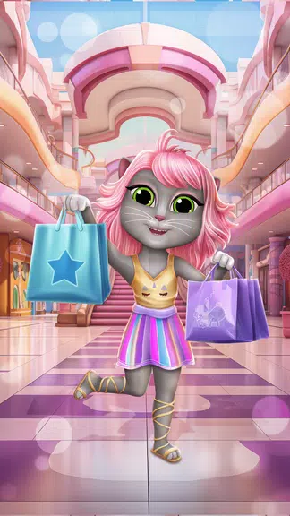 Virtual Pet Lily 2 - Cat Game স্ক্রিনশট 1