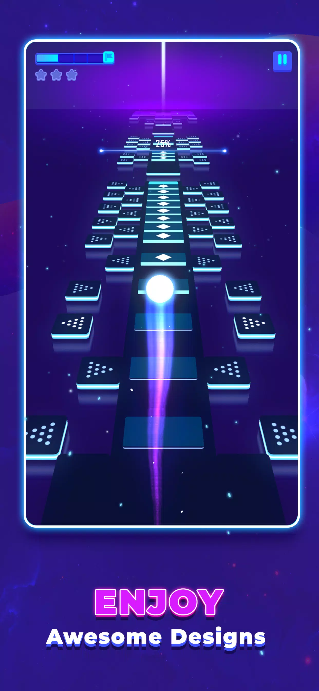 Jump Ball: Tiles and Beats Screenshot 4