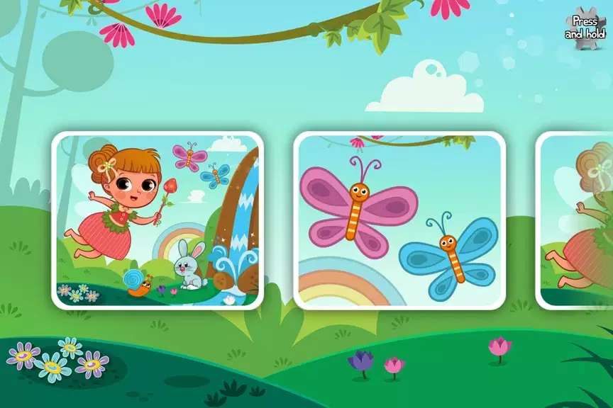 Fairytales Puzzles for Kids Скриншот 1