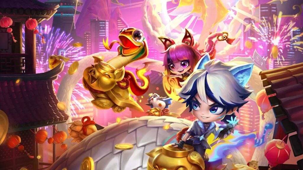 Teamfight Tapactics သည်လပွဲတော်ကိုကံကြမ္မာနှင့်ချစ်ကြည်ရေးအခမ်းအနားတွင်ဂုဏ်ပြုချီးမြှင့်သည်။