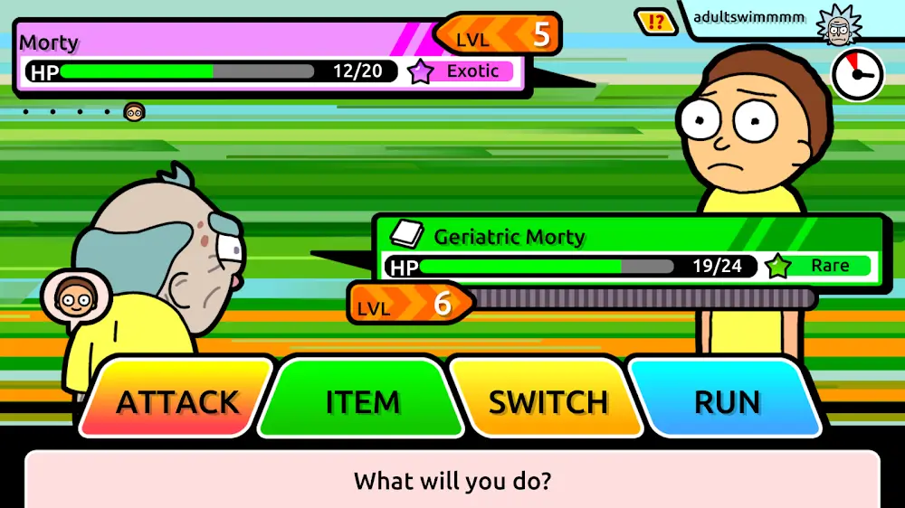 Rick and Morty: Pocket Mortys Ekran Görüntüsü 3