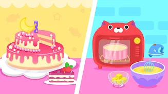 DuDu Dessert Shop DIY Games Ekran Görüntüsü 3