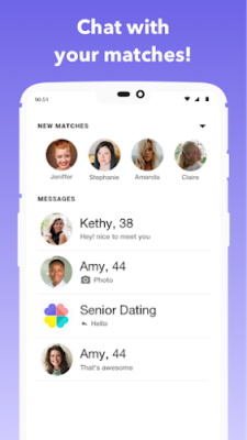 Senior Dating:  Mature Singles Capture d'écran 1