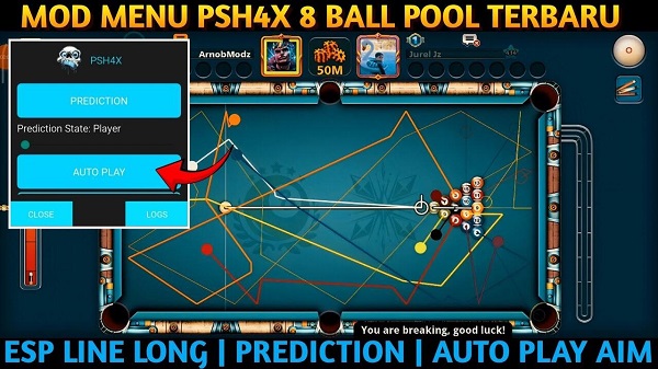 Psh4x 8 Ball Pool স্ক্রিনশট 4