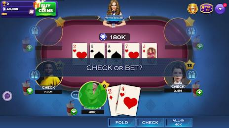 Texas Holdem Mania: Poker Game स्क्रीनशॉट 1