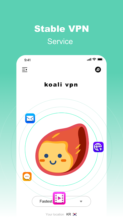 KoaliVPN Captura de pantalla 1