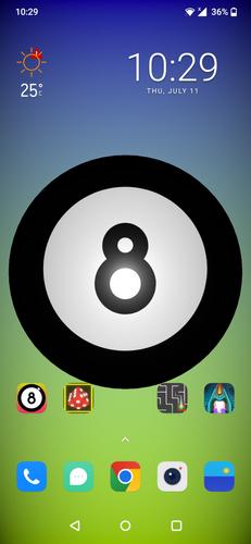 Magic 8 Ball Live Wallpaper 3D應用截圖第1張