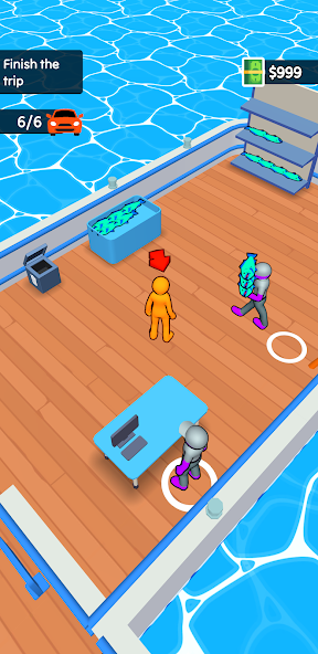 Boat Venture: Idle Manager Mod स्क्रीनशॉट 3