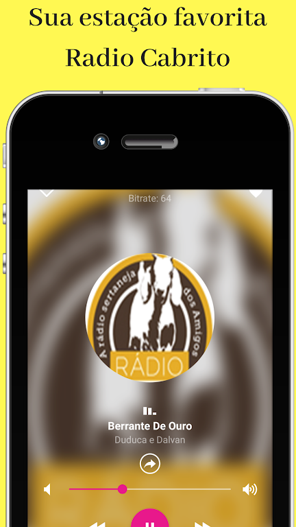 Radio Cabrito Estação Sertaneja Brazil Captura de pantalla 4