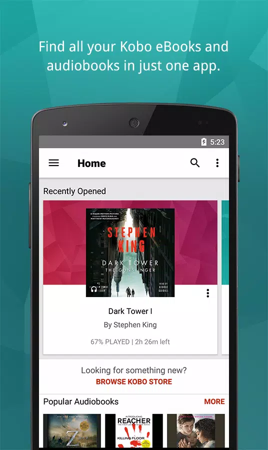 Kobo Books - eBooks Audiobooks Screenshot 2