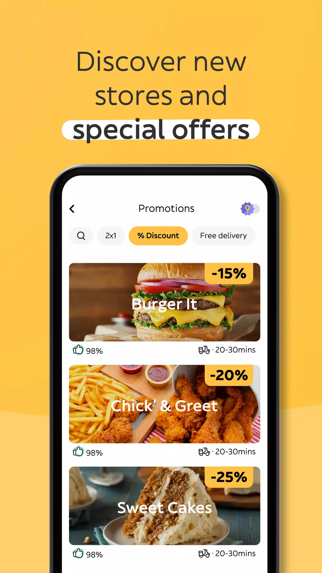 Glovo: Food Delivery and More應用截圖第3張