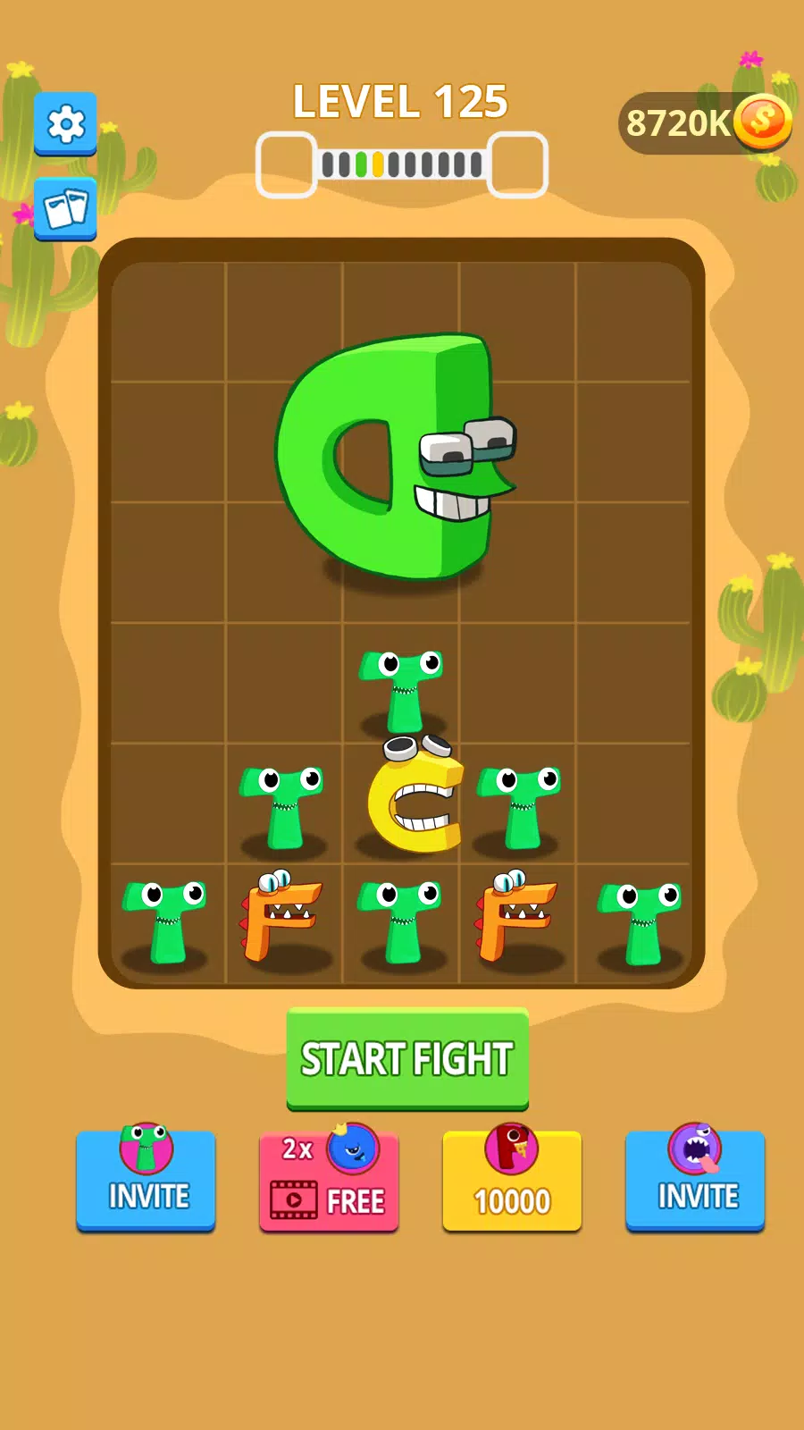Schermata Merge Alpha & Fight 2