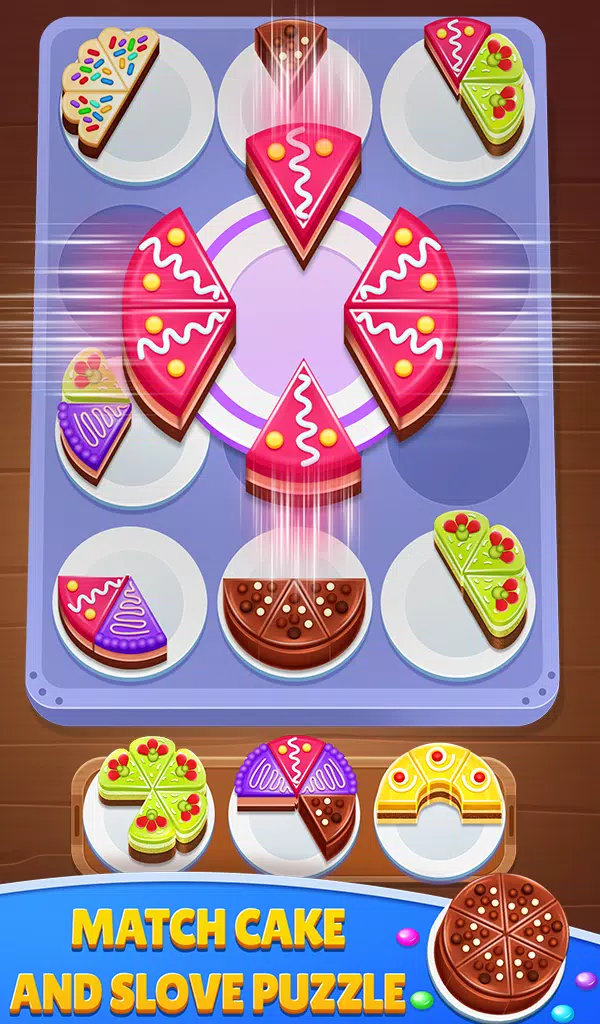 Cake Sort 3d - Match and Merge Screenshot 3