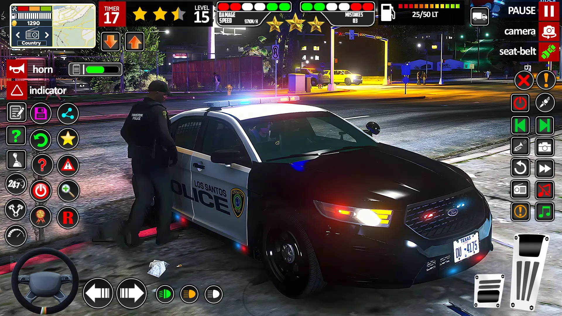 Car Chase Game Cop Simulator 스크린샷 1