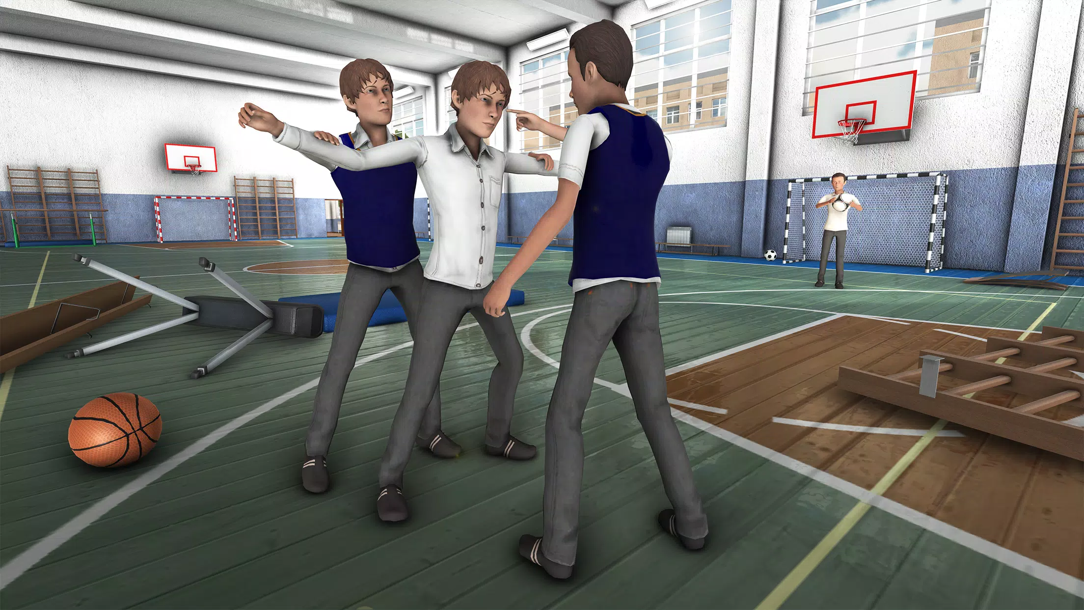 Bad Guys at School: Bad Boy 3D ภาพหน้าจอ 3