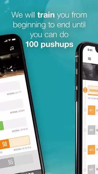 0-100 Pushups Trainer Captura de pantalla 2