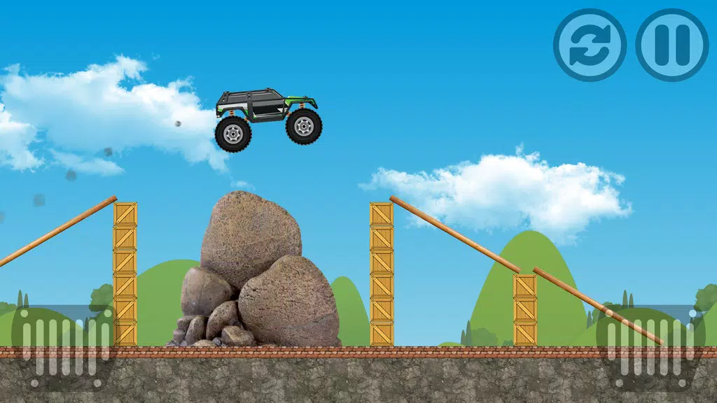 Monster Truck Racing Game Schermafbeelding 1