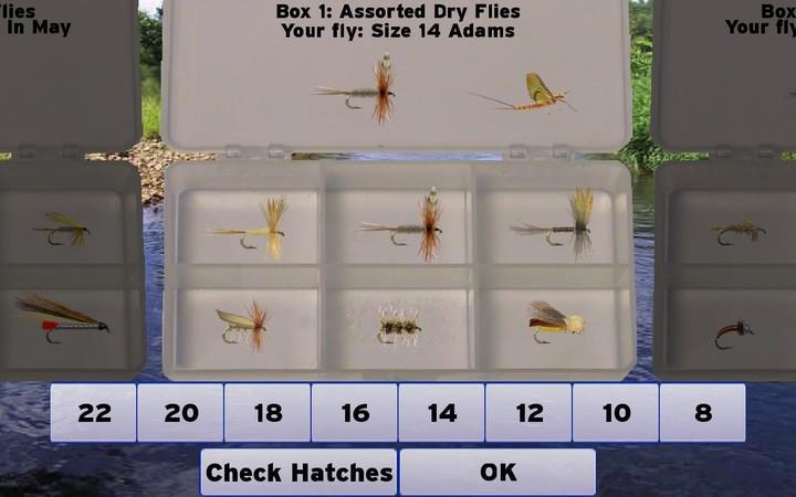 Fly Fishing Simulator Tangkapan skrin 3