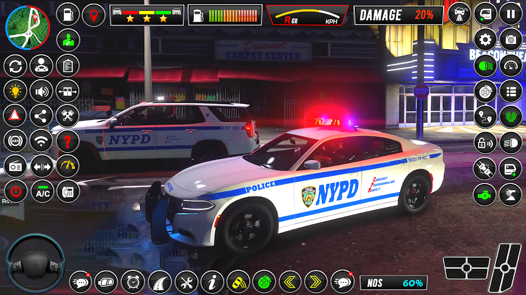 Police Car Chase: Car Games 3D Captura de tela 2